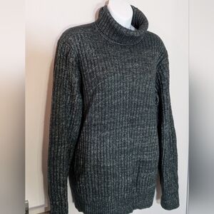 Women's Aspen Dark Teal Turtleneck Sweater